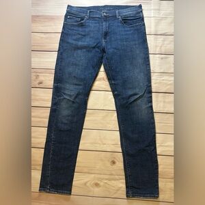 Mott & Bow Jeans Men's 34x32 Skinny Wooster versatile blue Denim stretch casual